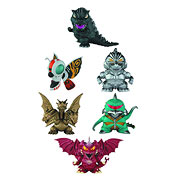 Godzilla Chibi Super Deformed Mini-Figure 6-Pack